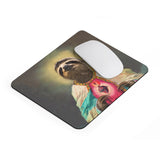 Sloth Jesus Mousepad-Printify-Rectangle-| All-Over-Print Everywhere - Designed to Make You Smile