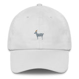 GOAT Dad Hat-Shelfies-White-| All-Over-Print Everywhere - Designed to Make You Smile