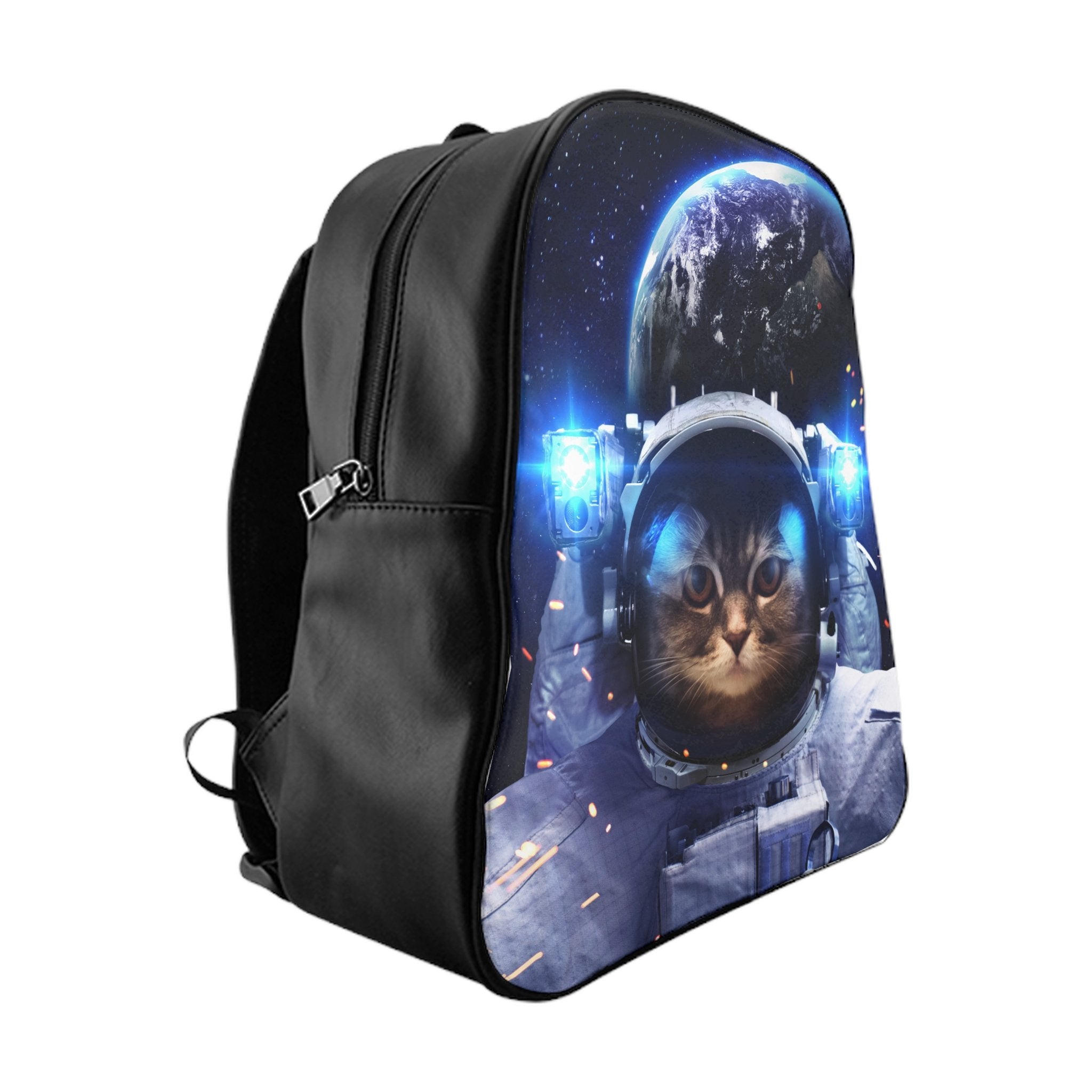 Cuddly™ All Black Luminous Cat Backpack