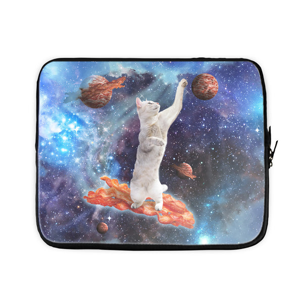 Bacon Cat Laptop Sleeve-Gooten-17 inch-| All-Over-Print Everywhere - Designed to Make You Smile