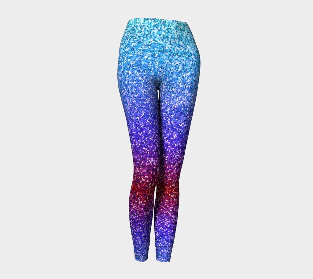 Premium AI Image | araffe leggings with a colorful design on them  generative ai