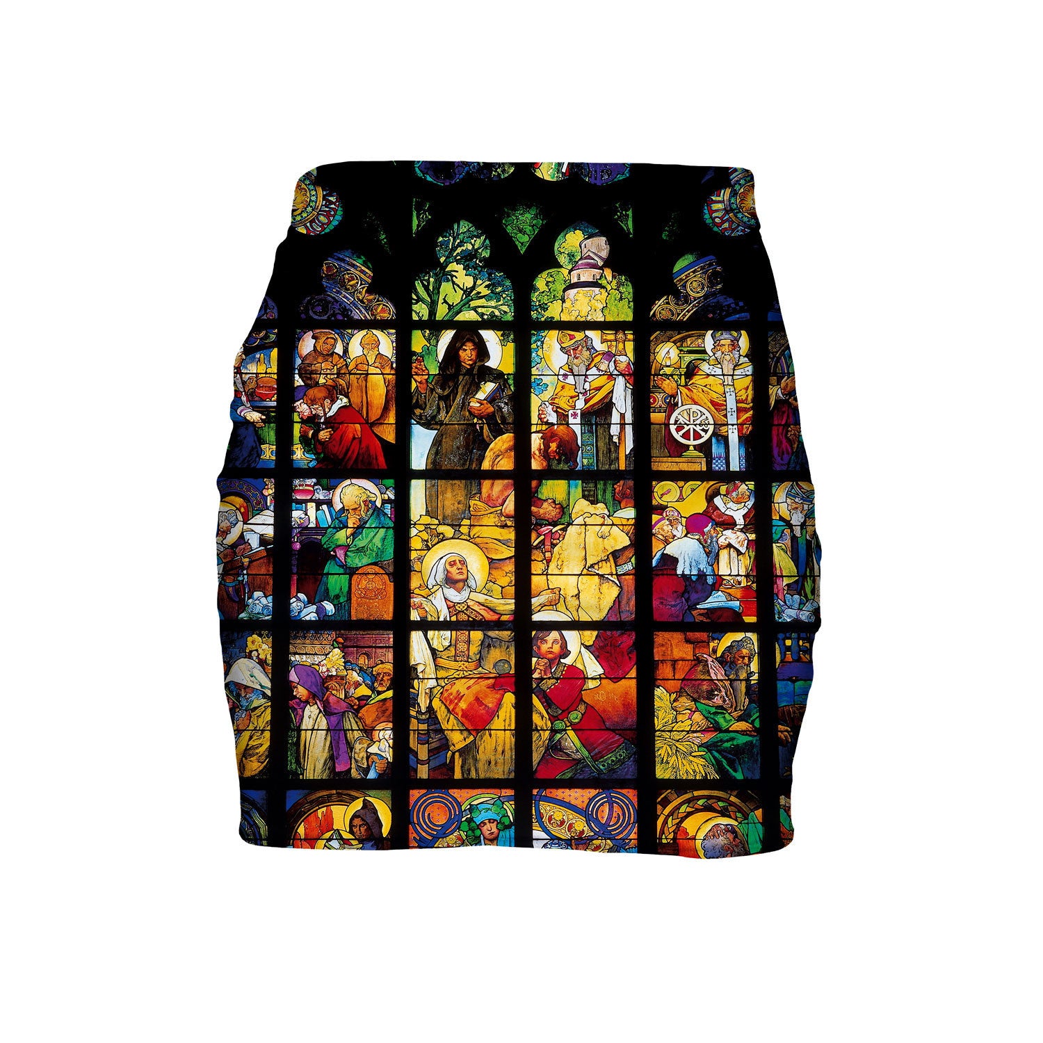 Stained Glass Mini Skirt